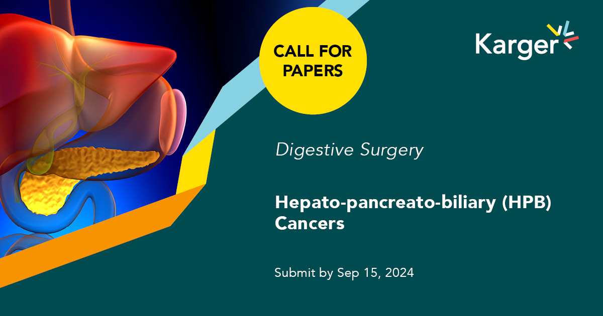 Call for papers on HPB and Esophagogastric Cancers