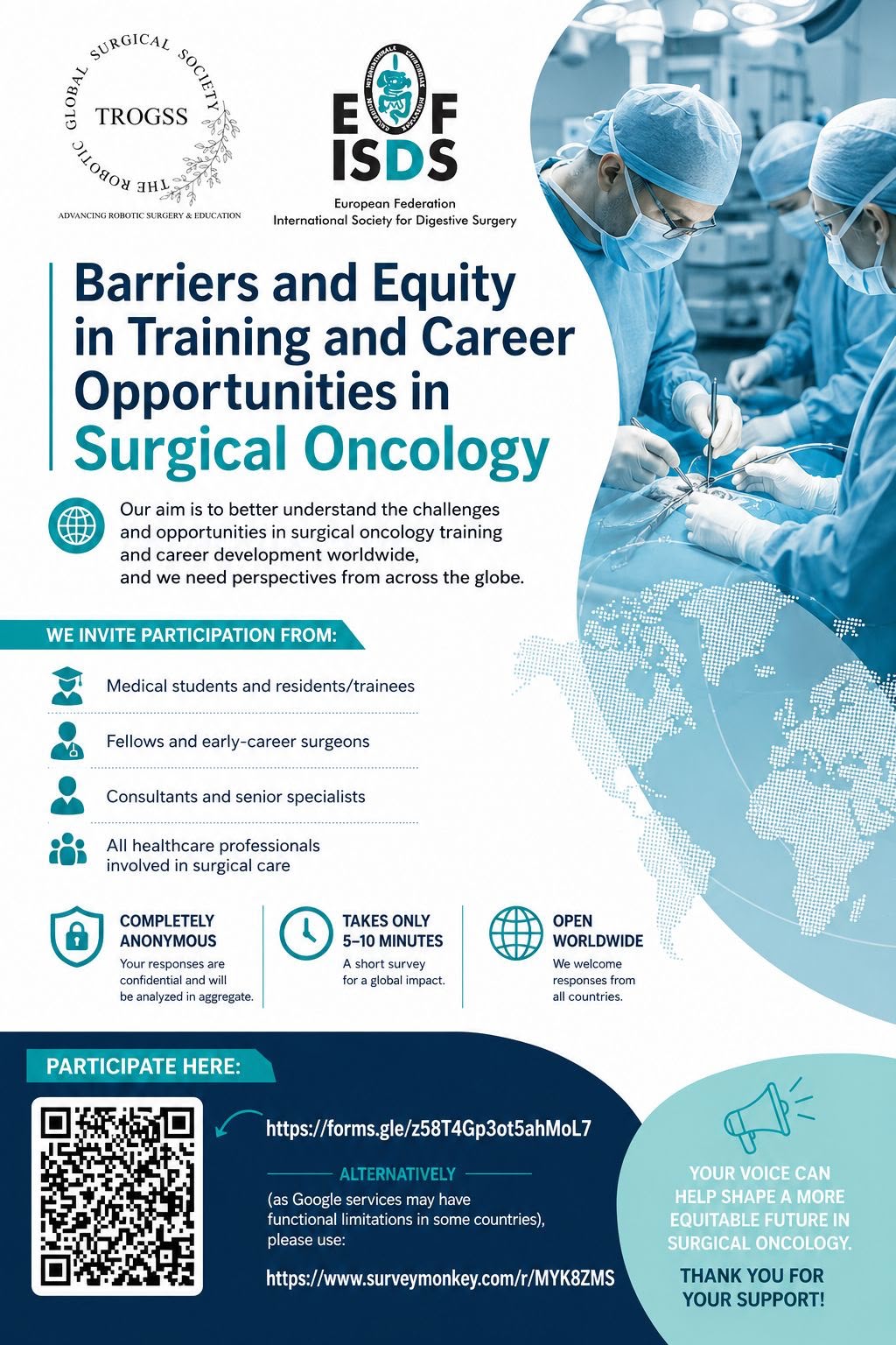 EDS Supports the EFISDS Global Survey on Surgical Oncology Training